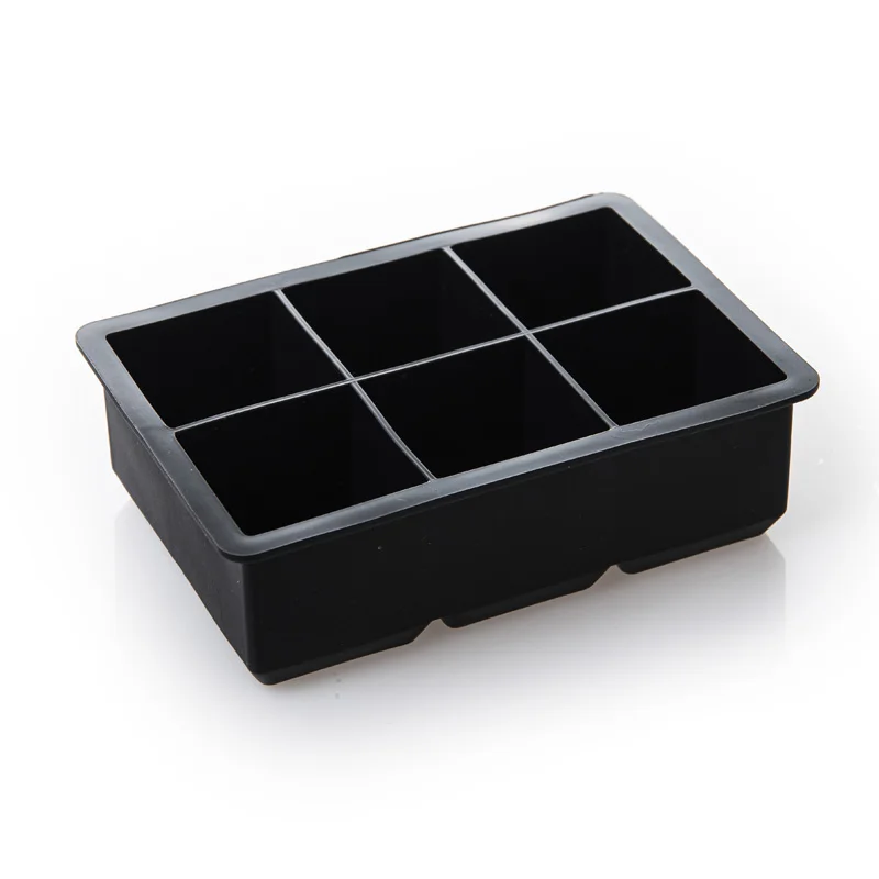 6 Cavity Large Ice Cube Mold Easy Release Silicone Ice Cube Trays Reusable Ice Mould
6 Cavity Large Ice Cube Mold Easy Release Silicone Ice Cube Trays Reusable Ice Mould