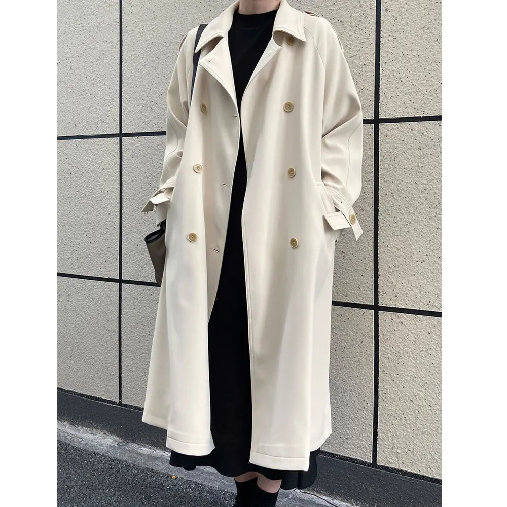Spring Autumn High Quality Women Drouble Breasted Trench Coat Fashion Long Trench Coat Femme Casaco Abrigo Streetwear
Spring Autumn High Quality Women Drouble Breasted Trench Coat Fashion Long Trench Coat Femme Casaco Abrigo Streetwear