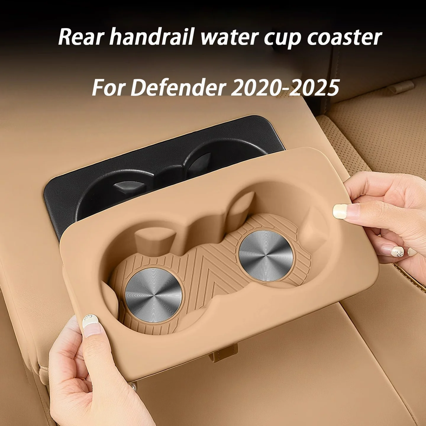 Interior Silicone Anti-slip Mat Rear Drain Coaster For Land Rover Defender 90 110 2020 2021 2022 2023 2024 2025
Interior Silicone Anti-slip Mat Rear Drain Coaster For Land Rover Defender 90 110 2020 2021 2022 2023 2024 2025