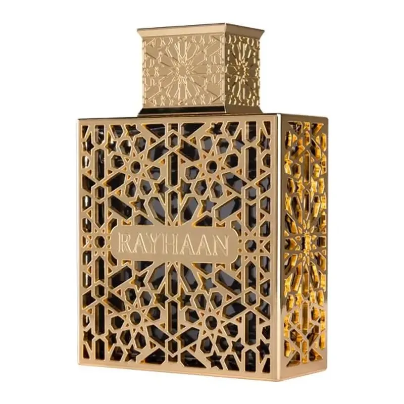 RAYHAAN gold-plated hollowed out perfume bottle, with strong agarwood and rose fragrance, wrapped in amber warmth, is the mystery and luxury of oriental luxury fragrance
RAYHAAN gold-plated hollowed out perfume bottle, with strong agarwood and rose fragrance, wrapped in amber warmth, is the mystery and luxury of oriental luxury fragrance