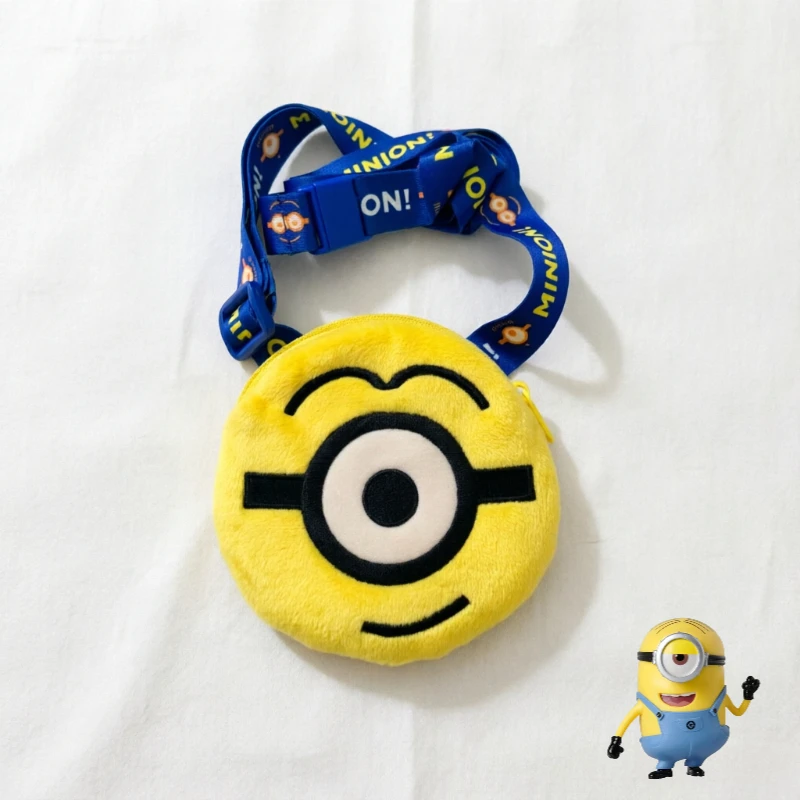 Minions cartoon cute plush crossbody bag kawaii big-eyed cute headphone storage coin purse anime merchandise wholesale
Minions cartoon cute plush crossbody bag kawaii big-eyed cute headphone storage coin purse anime merchandise wholesale