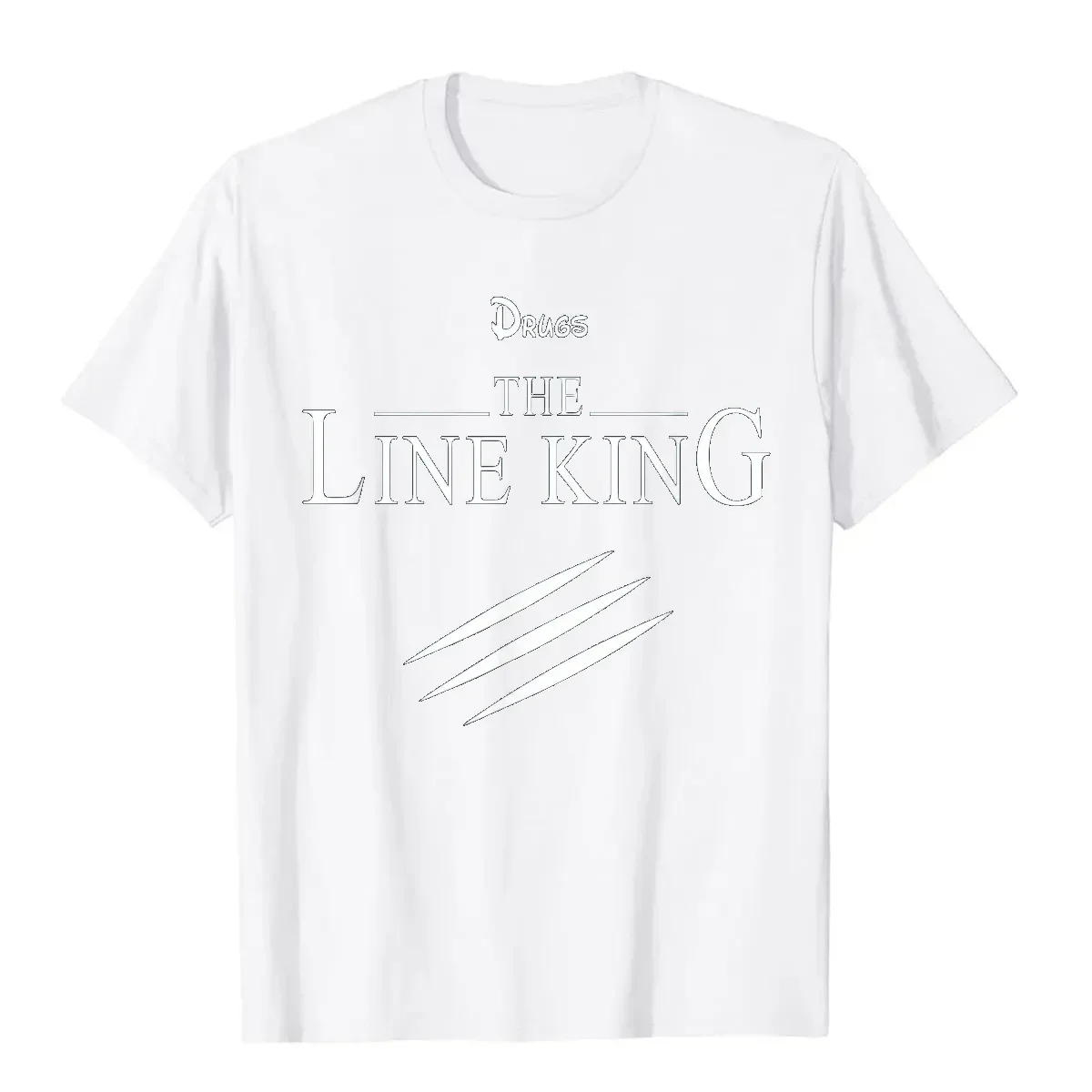 The Line King Graphic T-Shirt Funny Statement Cotton Short Sleeve Men's T-shirt
The Line King Graphic T-Shirt Funny Statement Cotton Short Sleeve Men's T-shirt