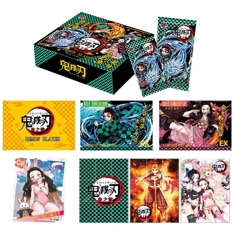 Demon Slayer Collection Cards Tanjirou Nezuko Kanroji Limited SGR Card Anime Peripheral Collection Cards Toys Gifts
Demon Slayer Collection Cards Tanjirou Nezuko Kanroji Limited SGR Card Anime Peripheral Collection Cards Toys Gifts