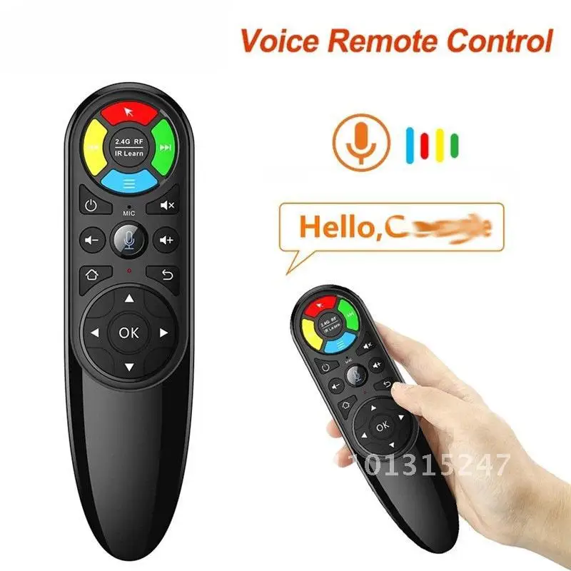 Wireless Q6 Air Mouse Remote Control 2.4G USB Voice TV Set-Top Box Controller for Smart TVs And Media Players
Wireless Q6 Air Mouse Remote Control 2.4G USB Voice TV Set-Top Box Controller for Smart TVs And Media Players