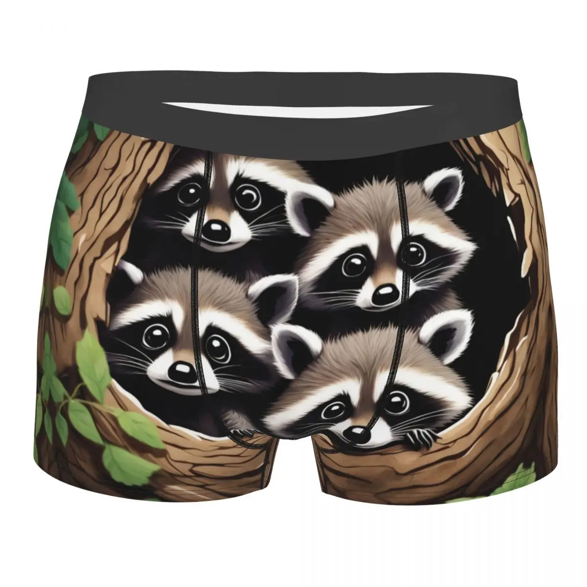 Custom Funny Raccoon Boxer Shorts For Homme 3D Print Underwear Panties Briefs Breathable Underpants
Custom Funny Raccoon Boxer Shorts For Homme 3D Print Underwear Panties Briefs Breathable Underpants