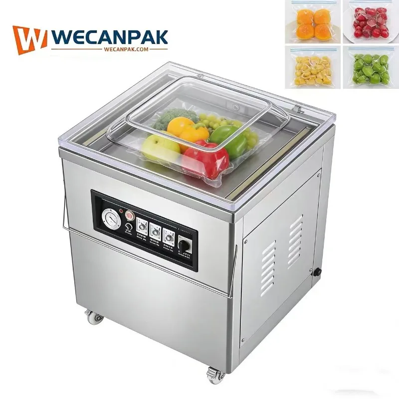 Semi-Automatic Electric Plastic Single Chamber Vacuum Packager Pouch Sea Food Vegetable Meat Fish Packing Machine
Semi-Automatic Electric Plastic Single Chamber Vacuum Packager Pouch Sea Food Vegetable Meat Fish Packing Machine