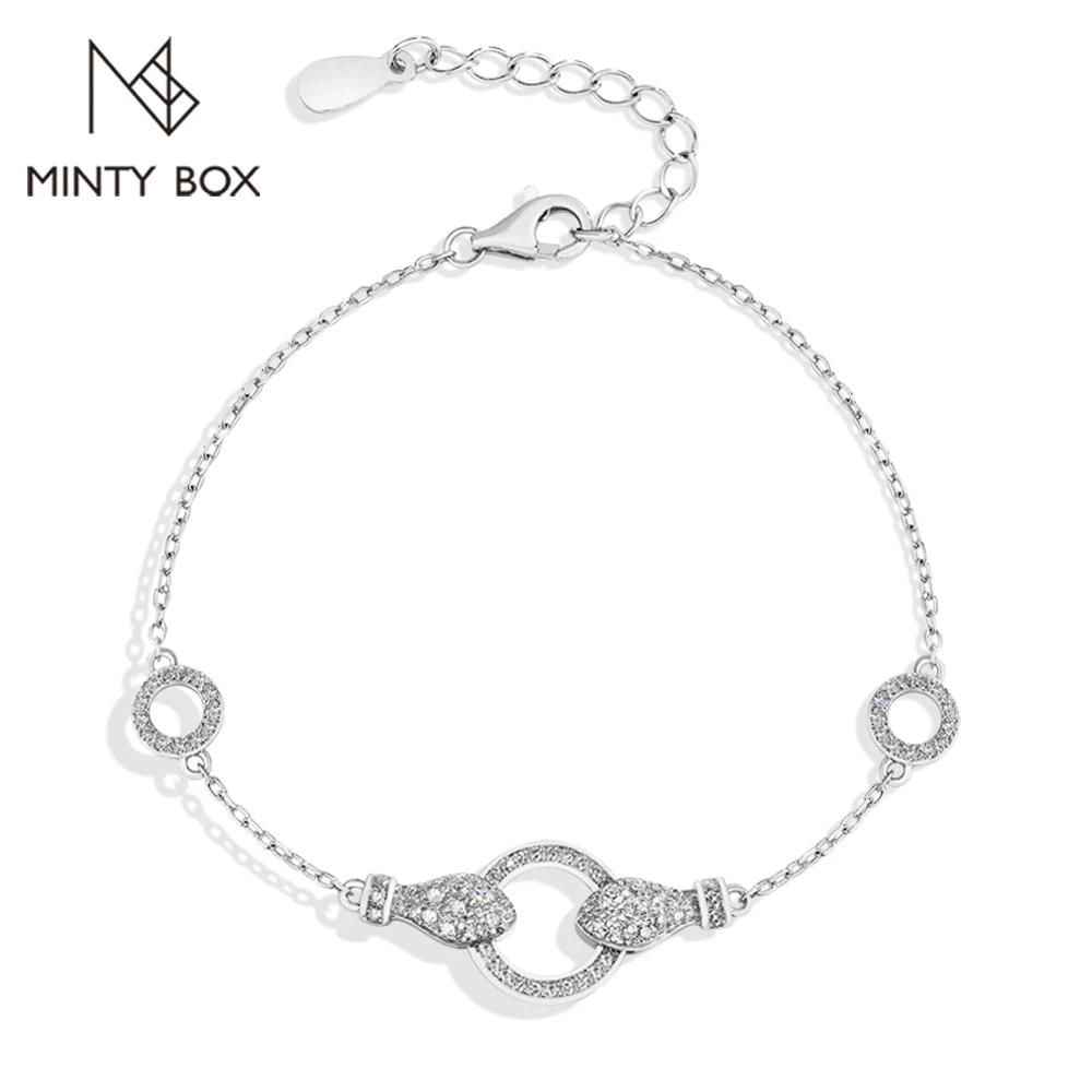 MINTYBOX S925 Стерлингового Серебра Змея Муассанит Браслеты для Женщин Лабораторный Бриллиант 16 + 3 см 18 К Позолоченные Роскошные Свадебные Украшения
MINTYBOX S925 Стерлингового Серебра Змея Муассанит Браслеты для Женщин Лабораторный Бриллиант 16 + 3 см 18 К Позолоченные Роскошные Свадебные Украшения