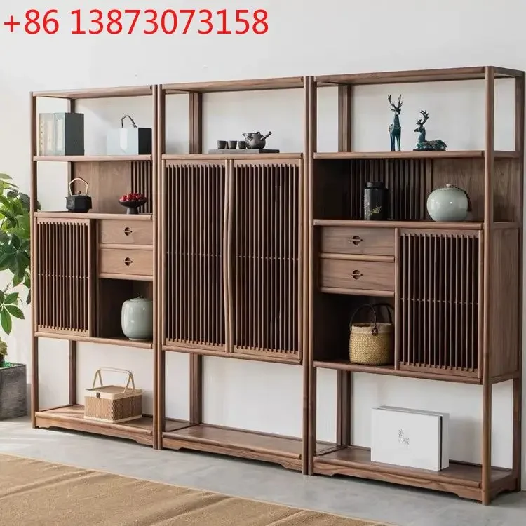 Solid wood Duobao Pavilion Bogu shelf Old elm bookshelf Bookcase
Solid wood Duobao Pavilion Bogu shelf Old elm bookshelf Bookcase