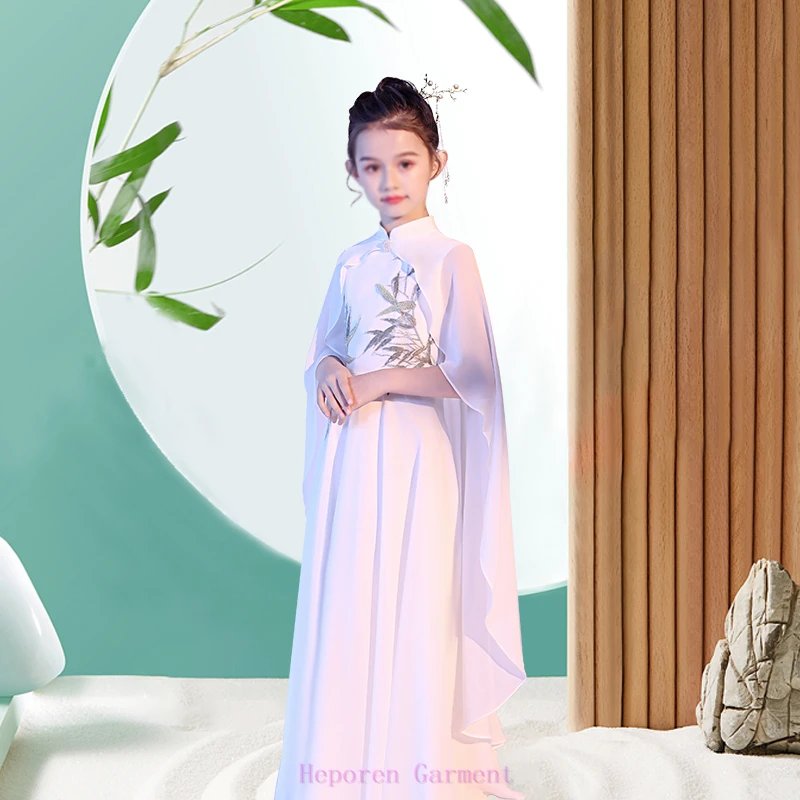Traditional Chinese Folk Long Dress For Chinese Zither,Folk Music Guzheng Costumes Classical Dance Skirt Ancient Style Dress
Traditional Chinese Folk Long Dress For Chinese Zither,Folk Music Guzheng Costumes Classical Dance Skirt Ancient Style Dress