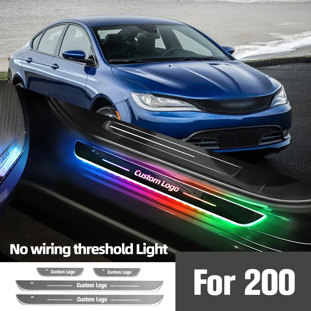 For Chrysler 200 2011-2018 2014 2015 2016 2017 Car Door Sill Light Customized Logo LED Welcome Threshold Pedal Lamp Accessories
For Chrysler 200 2011-2018 2014 2015 2016 2017 Car Door Sill Light Customized Logo LED Welcome Threshold Pedal Lamp Accessories