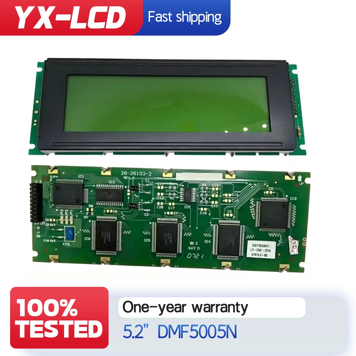 5.2" LCD Screen Display Module DMF5005N 240*64 DMF 5005N DMF-5005N
5.2" LCD Screen Display Module DMF5005N 240*64 DMF 5005N DMF-5005N