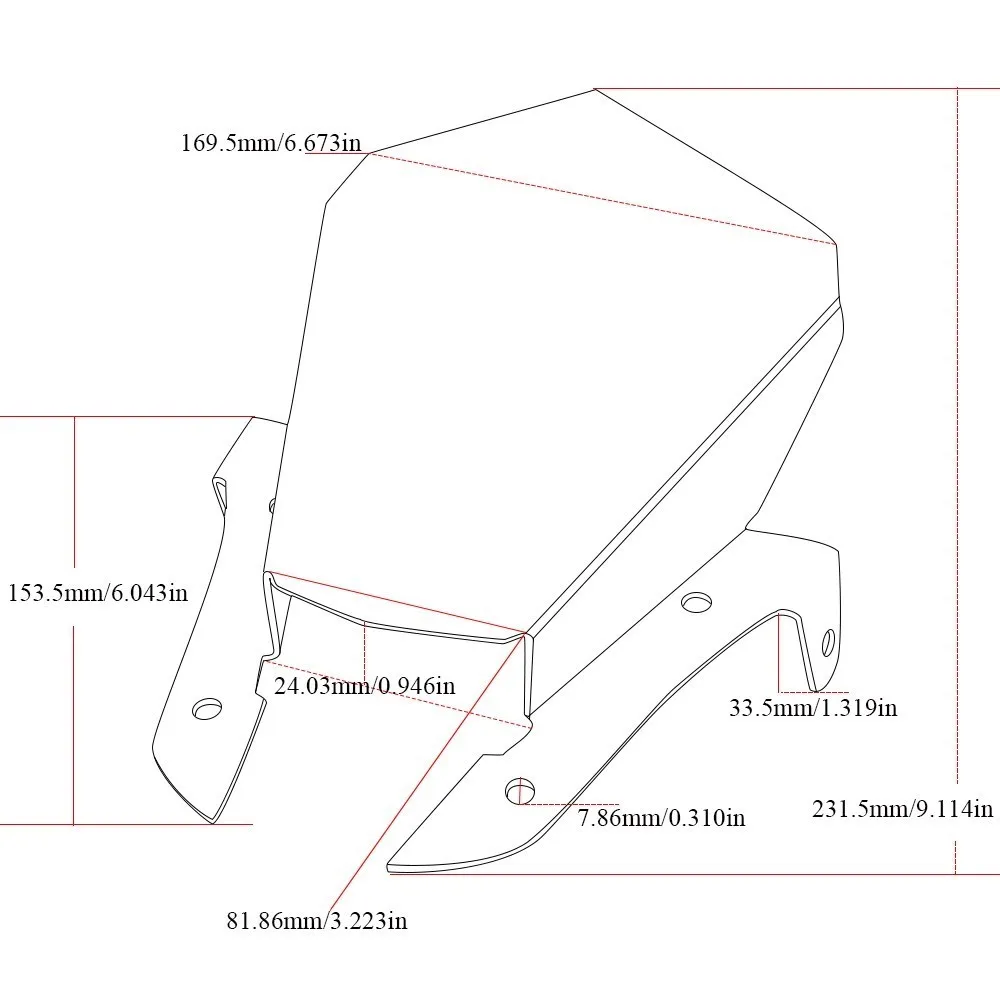 Motorcycle Windshield Windscreen Windproof Wind Screen Deflector For YAMAHA MT07 MT 07 MT-07 2014 2015 2016 2017 FZ07 FZ-07
Motorcycle Windshield Windscreen Windproof Wind Screen Deflector For YAMAHA MT07 MT 07 MT-07 2014 2015 2016 2017 FZ07 FZ-07