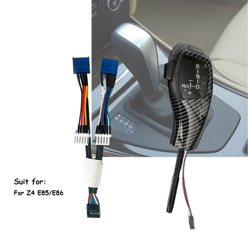 E85 E39 Car LED Gear Shift Knob Retrofit Kit Car Accessories with Carbon Fiber Stripe For BMW 5series X5 E53 E86 Z4 E Chassis
E85 E39 Car LED Gear Shift Knob Retrofit Kit Car Accessories with Carbon Fiber Stripe For BMW 5series X5 E53 E86 Z4 E Chassis