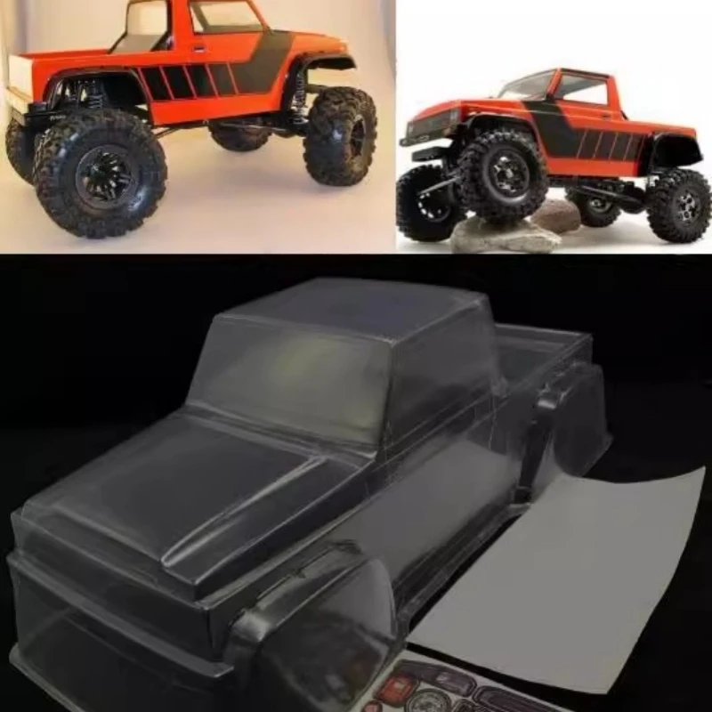 Scale 1/10 Crawler body shell for SCX10 MST Crawler RC4WD D90 pick-up Car shell 300mm wheelbase
Scale 1/10 Crawler body shell for SCX10 MST Crawler RC4WD D90 pick-up Car shell 300mm wheelbase