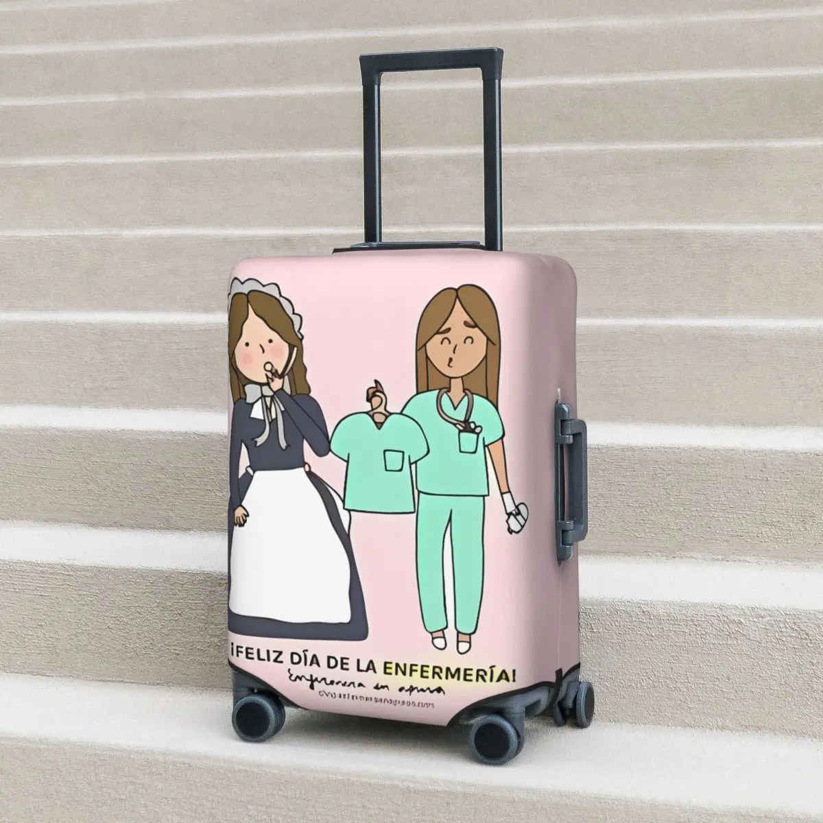 Чехол для чемодана Nurse Life Enfermera En Apuros Flight Business Strectch, аксессуары для багажа, защита
Чехол для чемодана Nurse Life Enfermera En Apuros Flight Business Strectch, аксессуары для багажа, защита