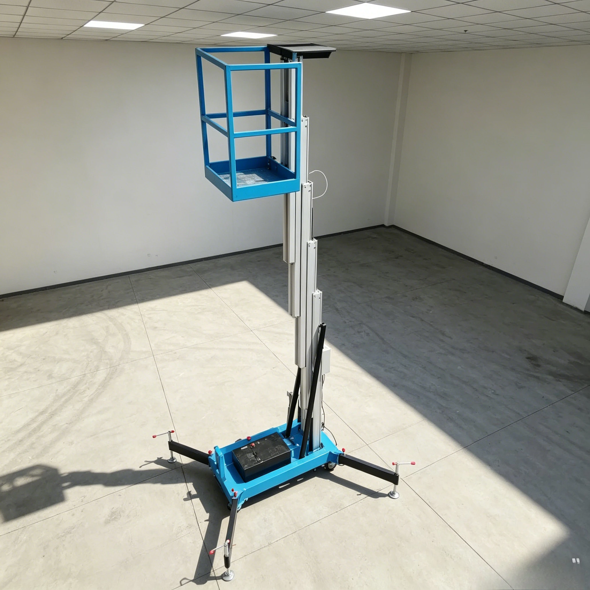 4-14m Electric Ladder Vertical Mast Lift Portable Hydraulic Ladder Aluminum Alloy Man Lifter Platform for Warehouse Use Custom
4-14m Electric Ladder Vertical Mast Lift Portable Hydraulic Ladder Aluminum Alloy Man Lifter Platform for Warehouse Use Custom