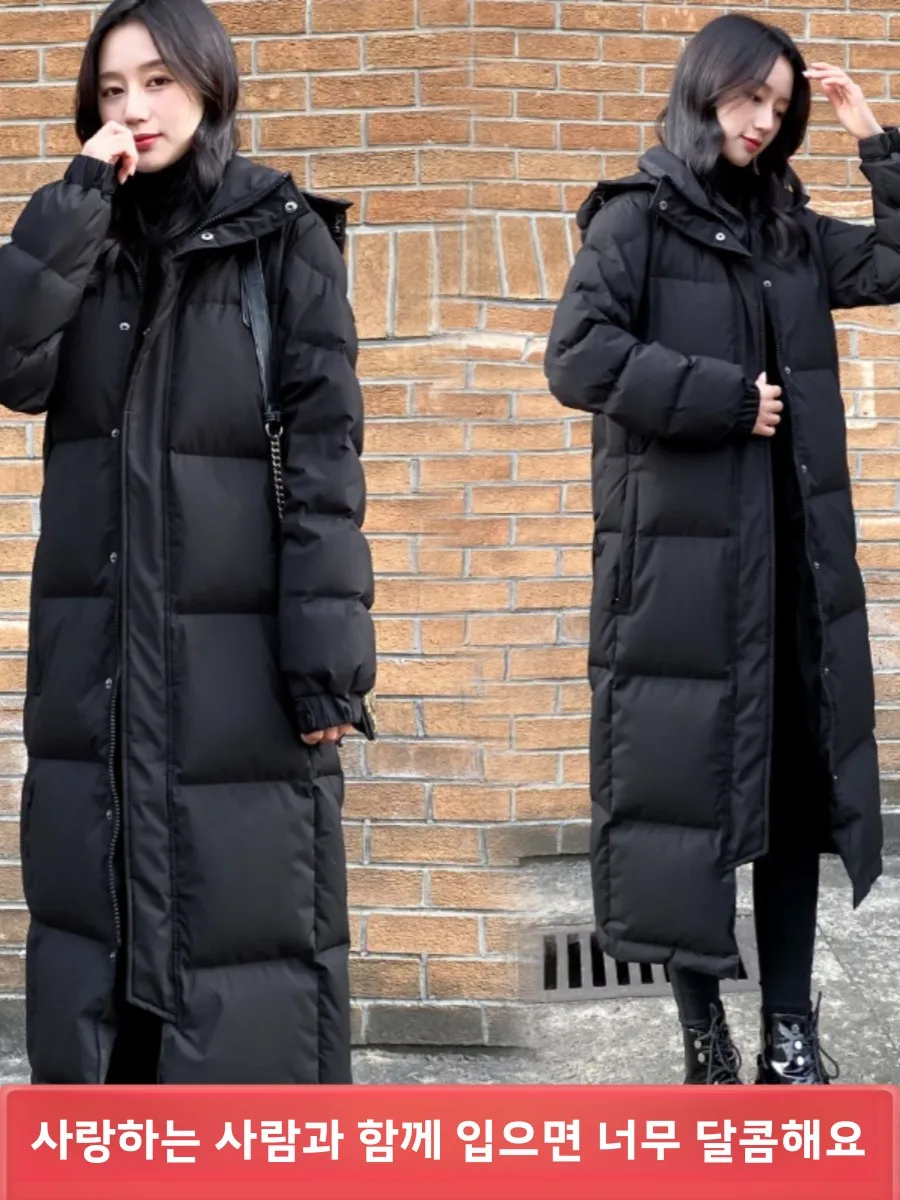 Зимняя удлиненная куртка-пуховик ниже колена с капюшоном, антистатическая, водонепроницаемая, дышащая, мягкая, комфортная, сохраняющая тепло
Зимняя удлиненная куртка-пуховик ниже колена с капюшоном, антистатическая, водонепроницаемая, дышащая, мягкая, комфортная, сохраняющая тепло