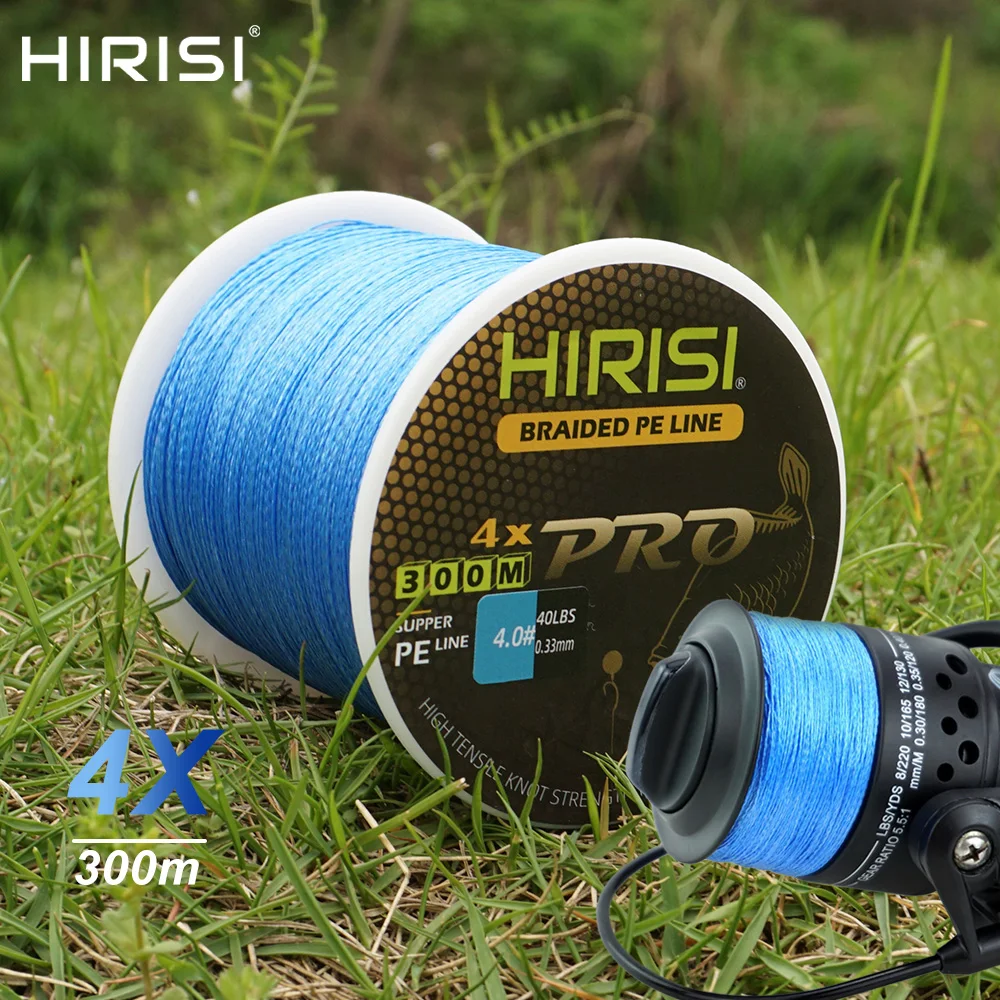Hirisi Carp Fishing Line 300M Braided PE Line 4 Strands 15-50LB Multifilament Fishing Accessories Fishing Line Smooth
Hirisi Carp Fishing Line 300M Braided PE Line 4 Strands 15-50LB Multifilament Fishing Accessories Fishing Line Smooth