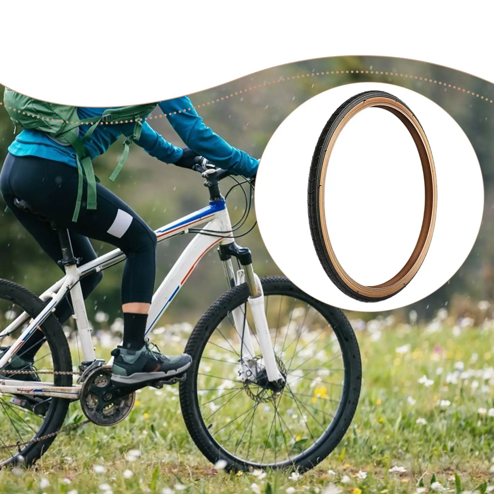 Road Bike Tire Replacement Rubber Wear Resistant Puncture Protection Tire for Bicycles 700x23c
Road Bike Tire Replacement Rubber Wear Resistant Puncture Protection Tire for Bicycles 700x23c
