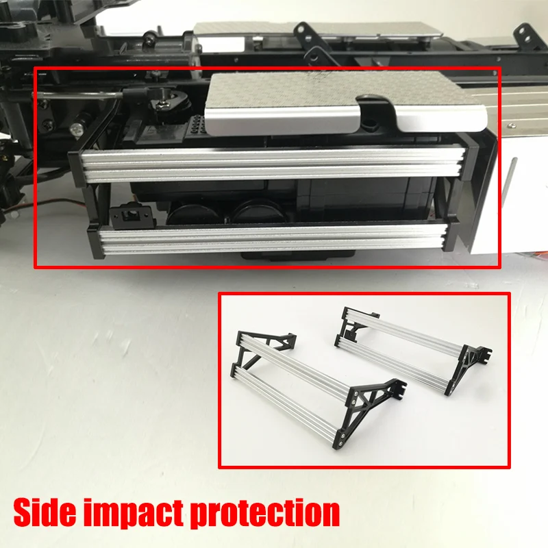 Side Impact Bumper Guard Metal Original Plus Modified for 1/14 Tamiya RC Truck Trailer Tipper Volvo 56360 F16 Car Accessories
Side Impact Bumper Guard Metal Original Plus Modified for 1/14 Tamiya RC Truck Trailer Tipper Volvo 56360 F16 Car Accessories
