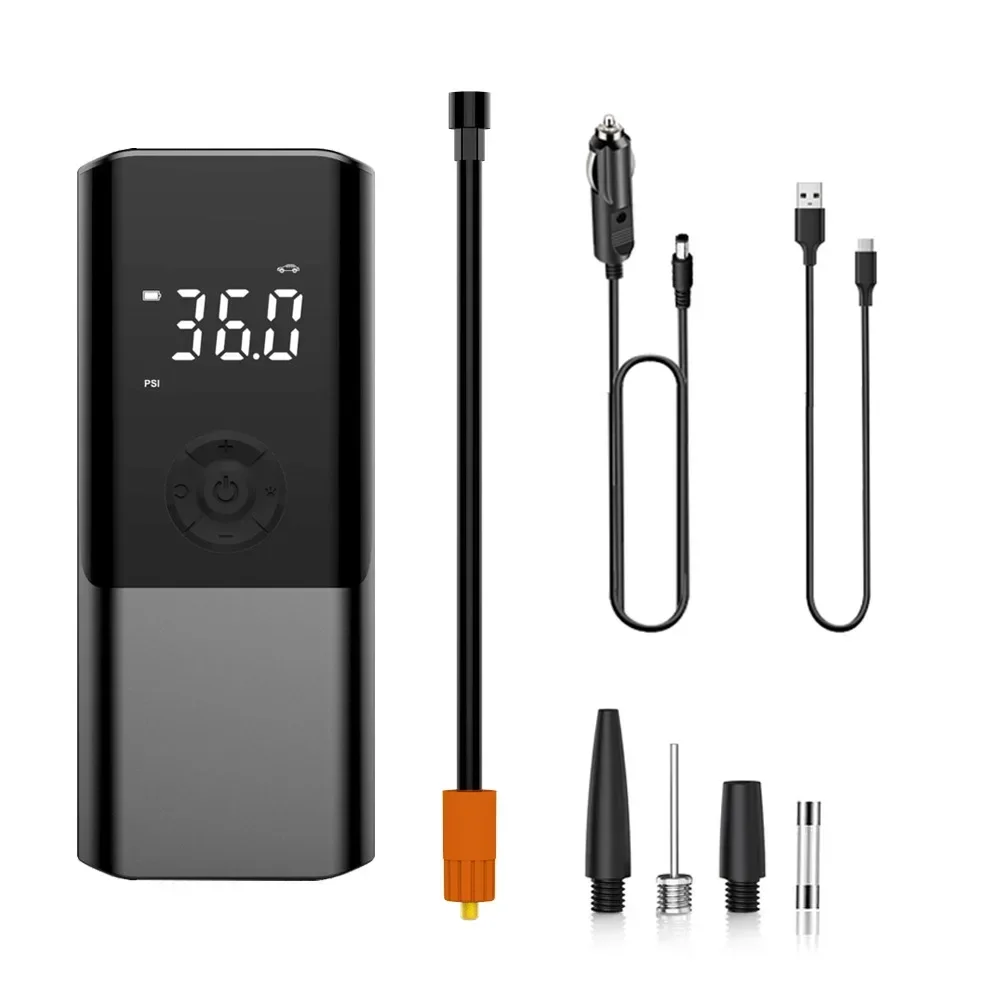 Air Pump Mini Self Power Electric Tire Inflator Portable Handheld Car Charging Dual Purpose Car Inflator Pump Large Capacity Bat
Air Pump Mini Self Power Electric Tire Inflator Portable Handheld Car Charging Dual Purpose Car Inflator Pump Large Capacity Bat