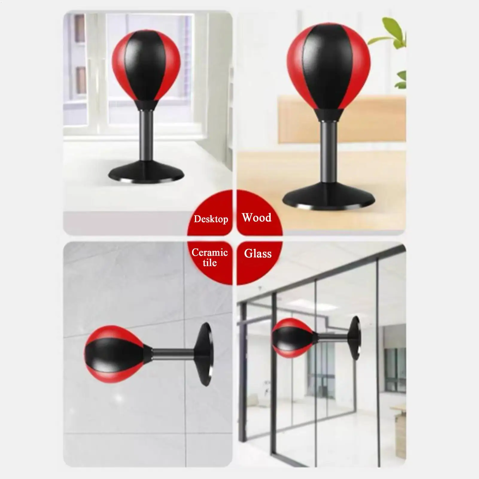 Stress Relief Punching Suction Cup Base Training Punch Ball Fitness Toys Mini Desktop Boxing Stress Relief Toy for Exercise Spor
Stress Relief Punching Suction Cup Base Training Punch Ball Fitness Toys Mini Desktop Boxing Stress Relief Toy for Exercise Spor