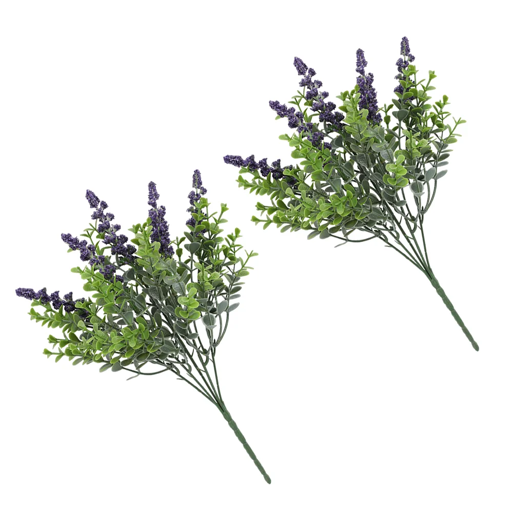 2 Pcs Lavender Artificial Flower Adornment Indoor Arrangement Plant Decor Flowers Eucalyptus
2 Pcs Lavender Artificial Flower Adornment Indoor Arrangement Plant Decor Flowers Eucalyptus
