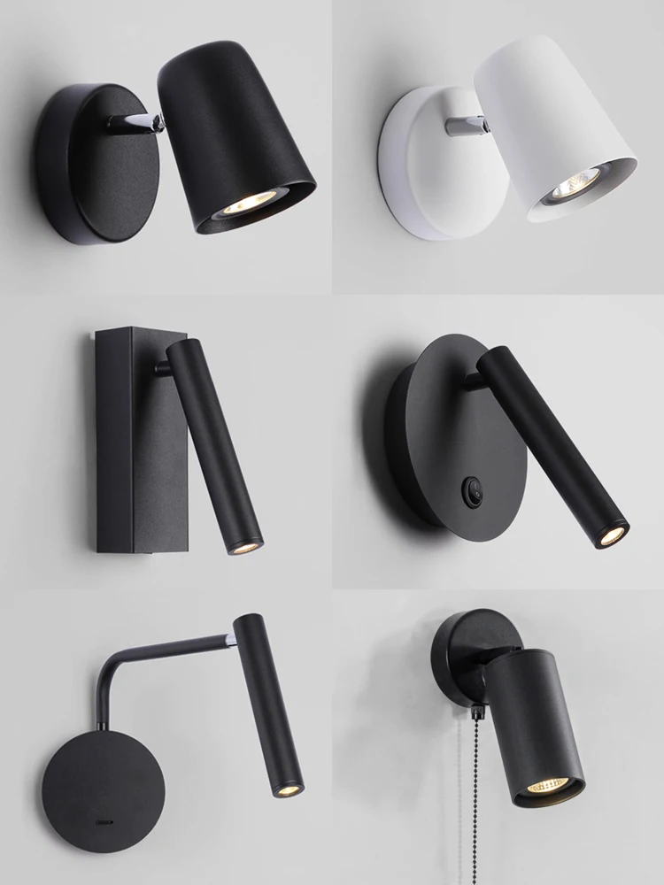 Minimalist Bedroom Bedside Light Modern wall lamp Book Room Sofa Background Wall Spot Light Rotating LED Reading Wall Light
Minimalist Bedroom Bedside Light Modern wall lamp Book Room Sofa Background Wall Spot Light Rotating LED Reading Wall Light
