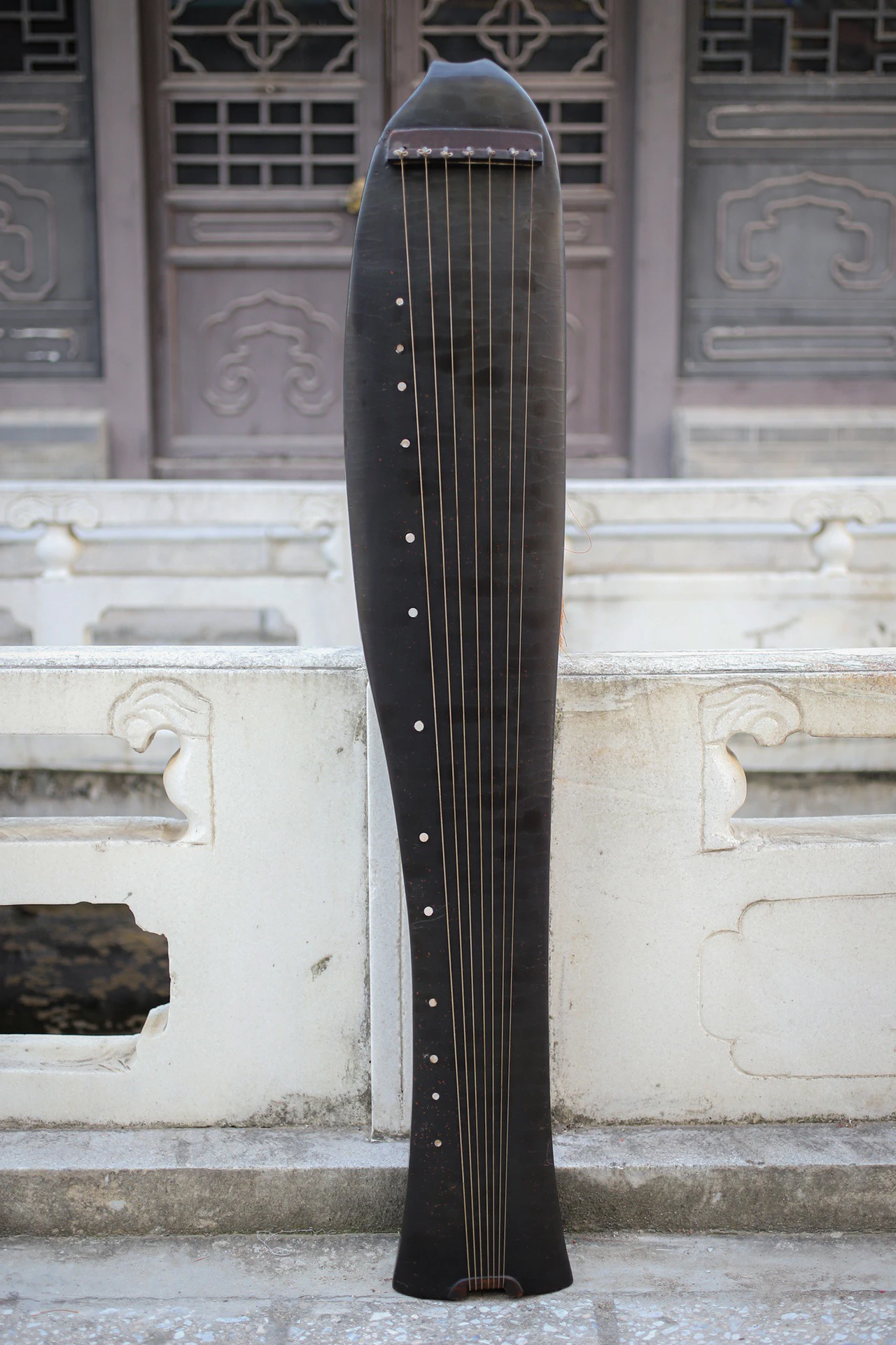 Guqin zither Chinese string instrument
Guqin zither Chinese string instrument