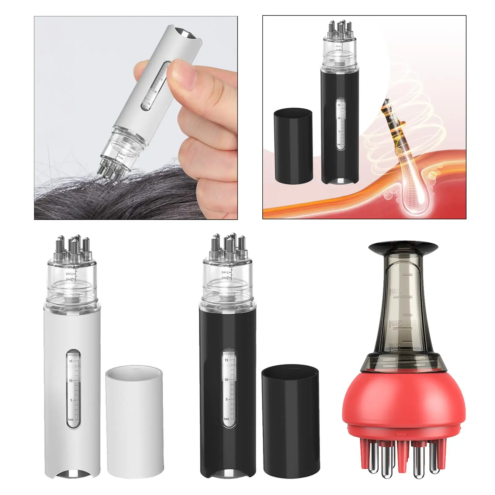 Scalp Applicator Comfortable Multiple Functions Head Fluid Brush for Home
Scalp Applicator Comfortable Multiple Functions Head Fluid Brush for Home
