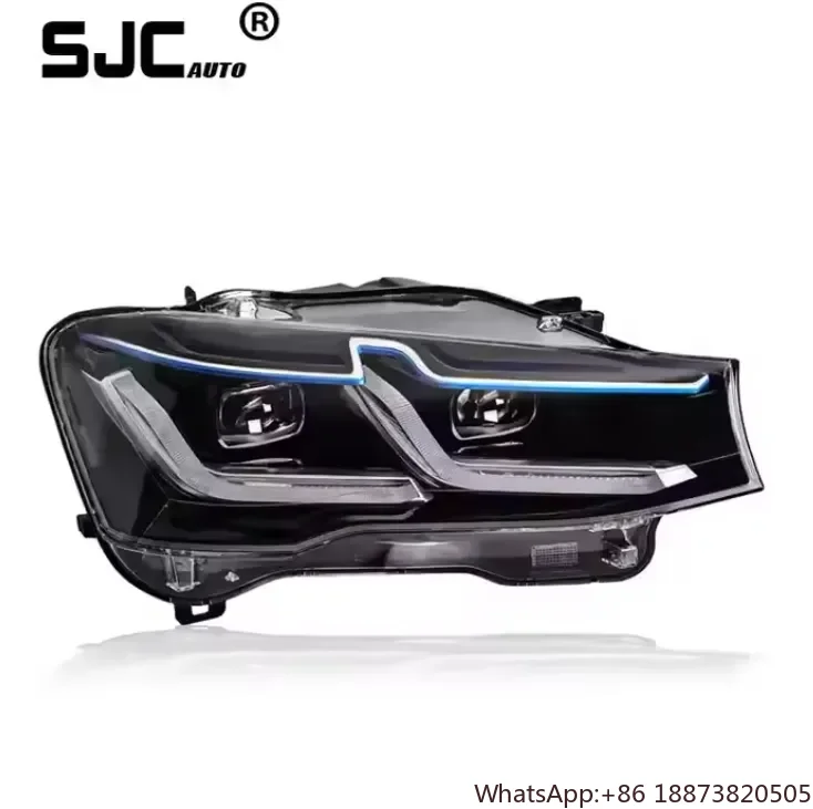 Car Parts for BMW F25/F26/F98 Headlight Assembly 2010-2017 Retrofit Upgraded LED Daytime Running Blue Eyebrow Headlights
Car Parts for BMW F25/F26/F98 Headlight Assembly 2010-2017 Retrofit Upgraded LED Daytime Running Blue Eyebrow Headlights