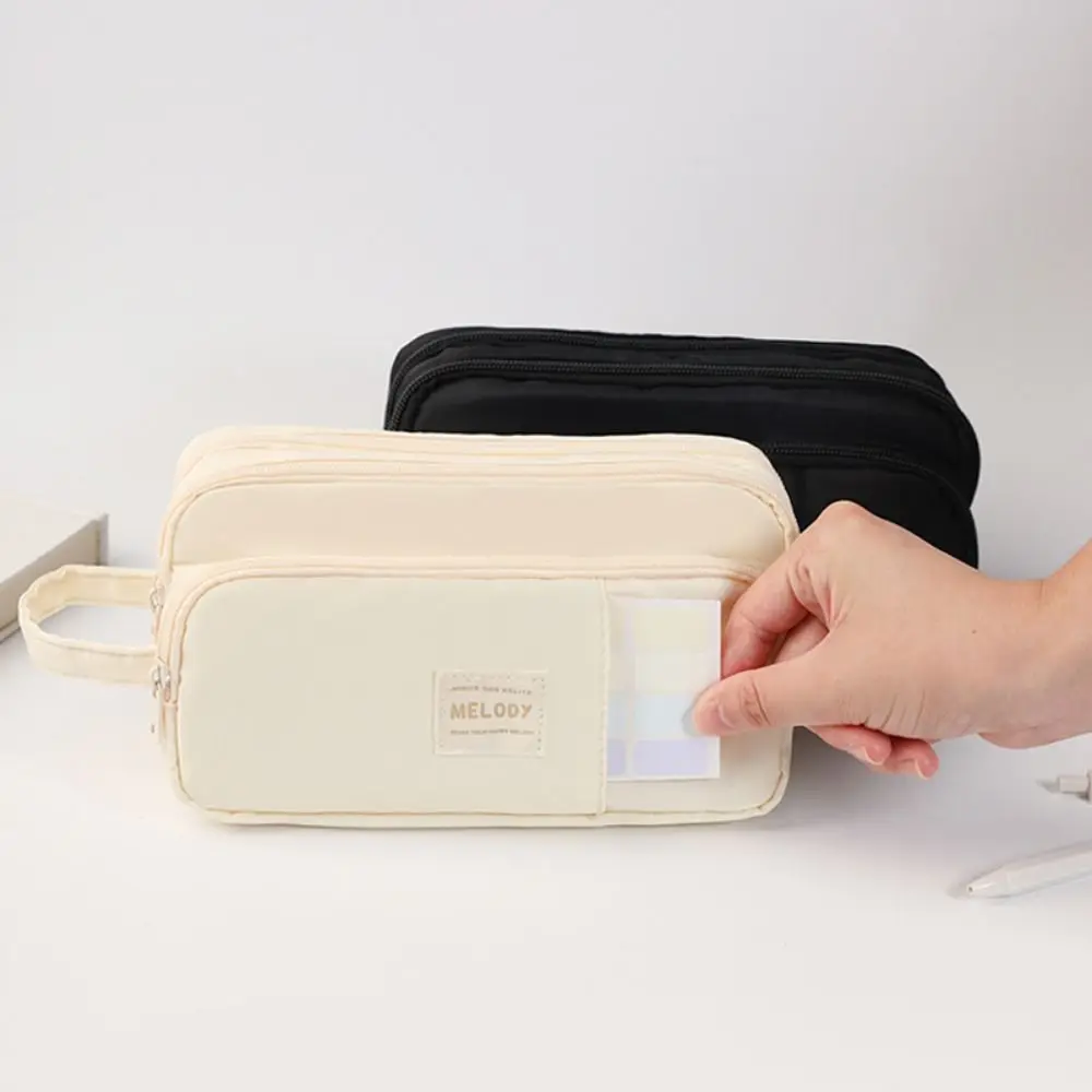 Portable Large Capacity Stationery Organizer Multi-Layer with Zipper Pen Pouch Canvas Lightweight Pencil Bag Artist
Portable Large Capacity Stationery Organizer Multi-Layer with Zipper Pen Pouch Canvas Lightweight Pencil Bag Artist