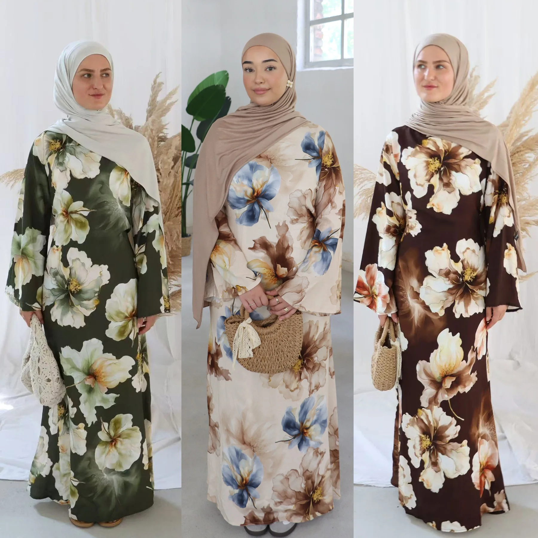Ramadan Eid Women Print Dress Sweet Flower Print Party Long Dresses Abaya Msulim Jalabiya Ramadan Vestidos Largos Flare Sleeve
Ramadan Eid Women Print Dress Sweet Flower Print Party Long Dresses Abaya Msulim Jalabiya Ramadan Vestidos Largos Flare Sleeve