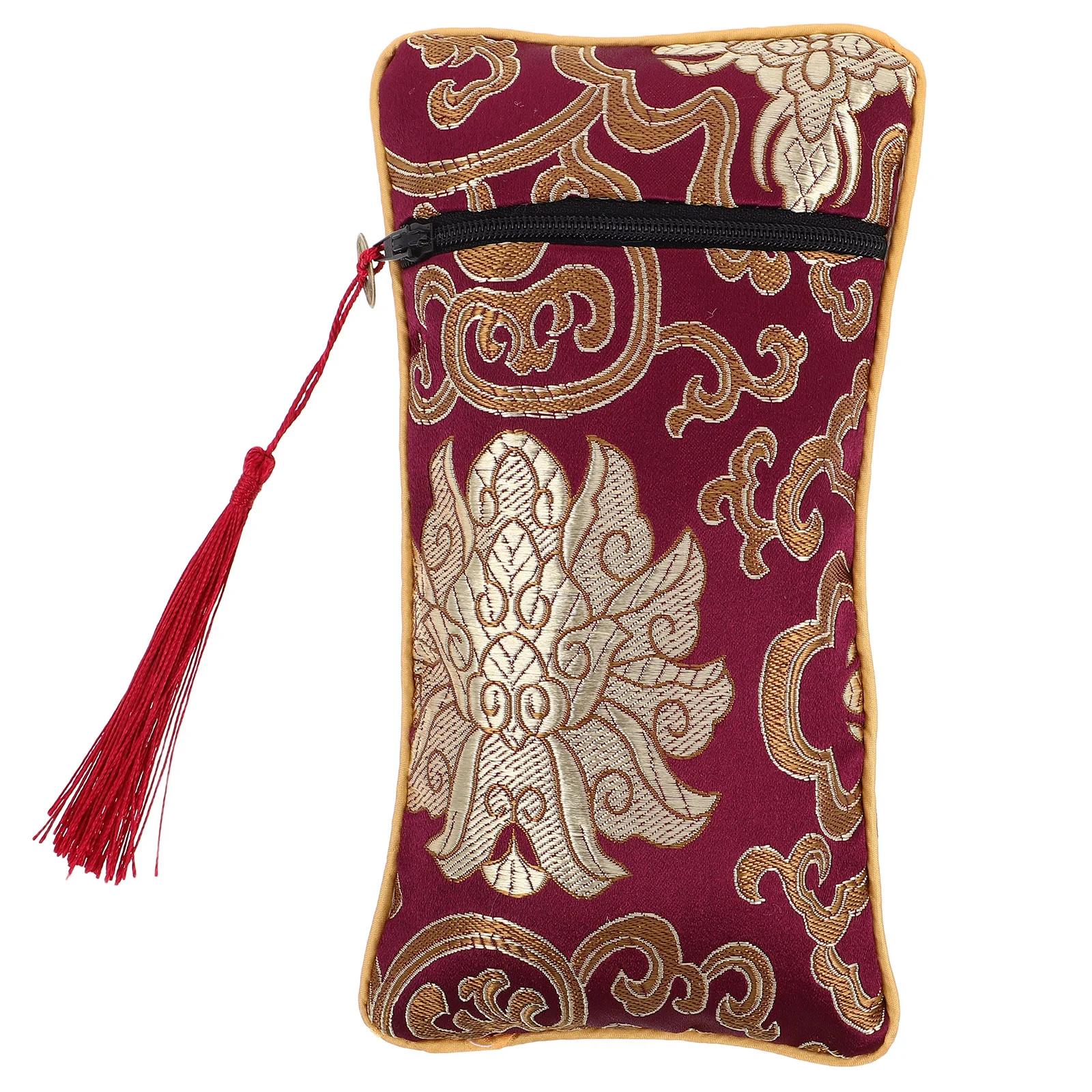 Rectangular Sutra Bag Decorative Bags Gift Scriptures Storage Pouch Brocade Silk Pouches Office
Rectangular Sutra Bag Decorative Bags Gift Scriptures Storage Pouch Brocade Silk Pouches Office