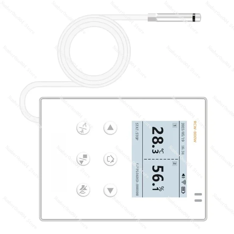 RCW-800WiFi Temperature and Humidity Data Logger Wireless Remote Monitor - Supports 2.4GHz and 5GHz
RCW-800WiFi Temperature and Humidity Data Logger Wireless Remote Monitor - Supports 2.4GHz and 5GHz