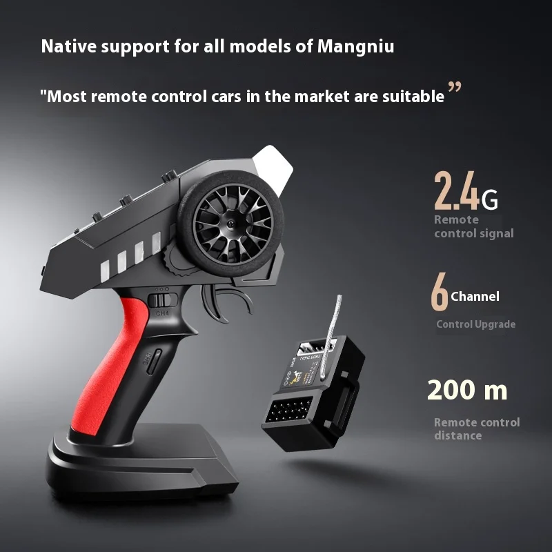 Rc Model Remote Controller Mangniu New 6-Channel Remote Control Climbing Car Model Refitting Universal Remote Controller
Rc Model Remote Controller Mangniu New 6-Channel Remote Control Climbing Car Model Refitting Universal Remote Controller