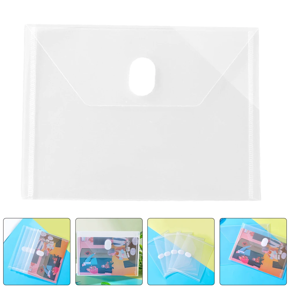 24Pcs Clear Plastic File Organizer Envelope Folder Waterproof Document Storage Case Tape Receipt Holder Cash Pouch
24Pcs Clear Plastic File Organizer Envelope Folder Waterproof Document Storage Case Tape Receipt Holder Cash Pouch