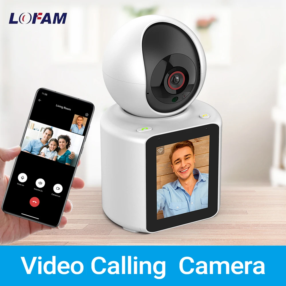 Security WIFI Camera with Screen Watch 1080P Two-way Audio Video Calling PTZ Home CCTV Surveillance Wi-Fi Baby Monitor Camera
Security WIFI Camera with Screen Watch 1080P Two-way Audio Video Calling PTZ Home CCTV Surveillance Wi-Fi Baby Monitor Camera