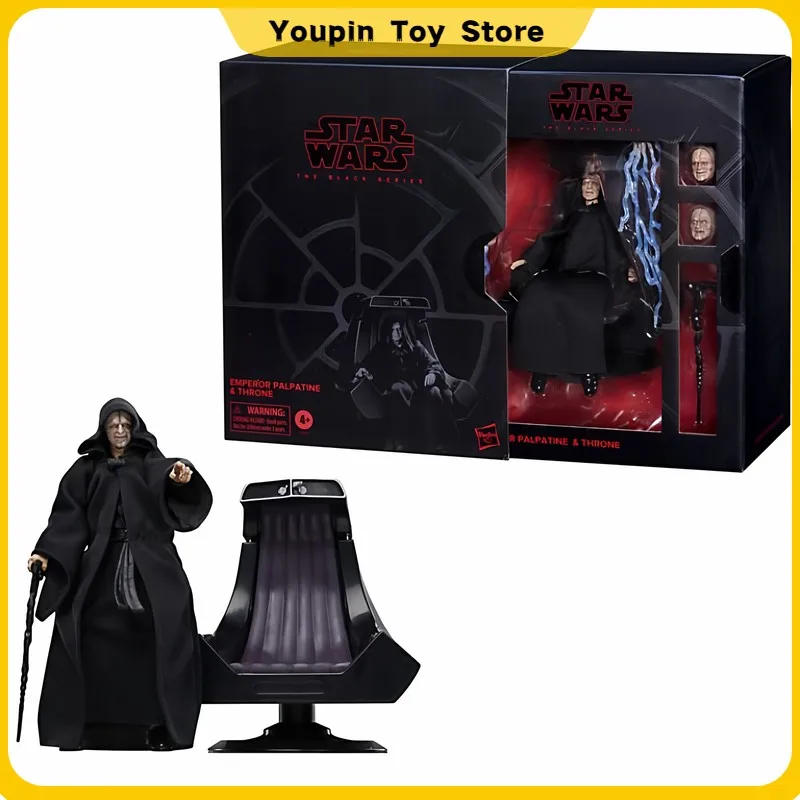 6-Inch Scale Star Wars The Black Series Emperor Palpatine & Throne Deluxe Figure Model Room Decor Collectible Toy Birthday Gift
6-Inch Scale Star Wars The Black Series Emperor Palpatine & Throne Deluxe Figure Model Room Decor Collectible Toy Birthday Gift