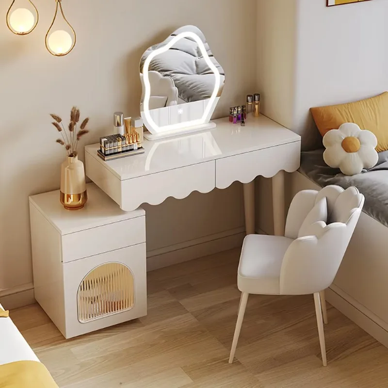 Beauty Modern Vanity Table Unique Elegant Simple Trendy Vanity Table European Luxury Coiffeuse De Chambre Bedroom Furniture
Beauty Modern Vanity Table Unique Elegant Simple Trendy Vanity Table European Luxury Coiffeuse De Chambre Bedroom Furniture