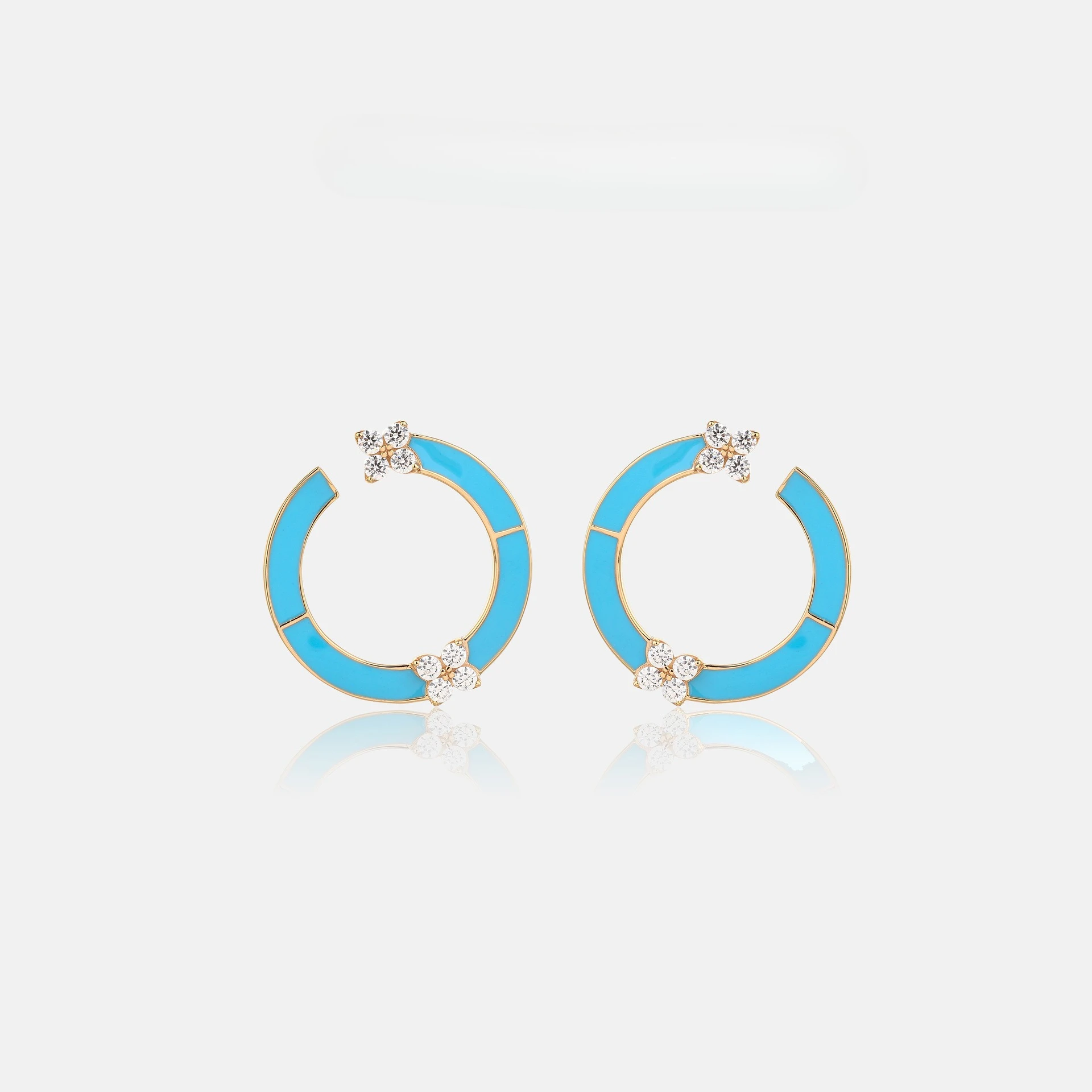 New S925 Sterling Silver Earrings with A Light Luxury and High-end Feel, Dopamine Drip Oil C-shaped Earrings, Wedding Jewelry
New S925 Sterling Silver Earrings with A Light Luxury and High-end Feel, Dopamine Drip Oil C-shaped Earrings, Wedding Jewelry
