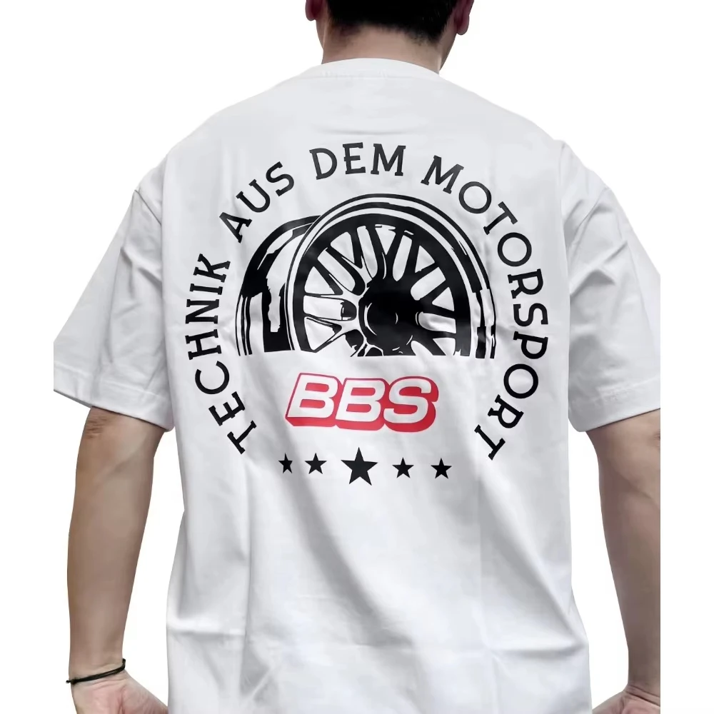2025 New BS Car Wheel Printed T-shirt Breathable Ports Casual Pure Cotton Round Neck Breathable Print Loose Short Sleeve T-shirt
2025 New BS Car Wheel Printed T-shirt Breathable Ports Casual Pure Cotton Round Neck Breathable Print Loose Short Sleeve T-shirt