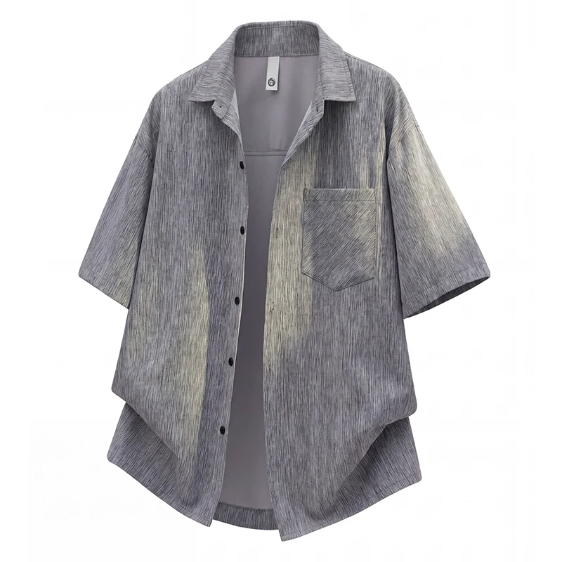 2026 Summer New Style Men's Short-Sleeved Shirt - Hong Kong Style Loose Tie-Dye Shirt
2026 Summer New Style Men's Short-Sleeved Shirt - Hong Kong Style Loose Tie-Dye Shirt