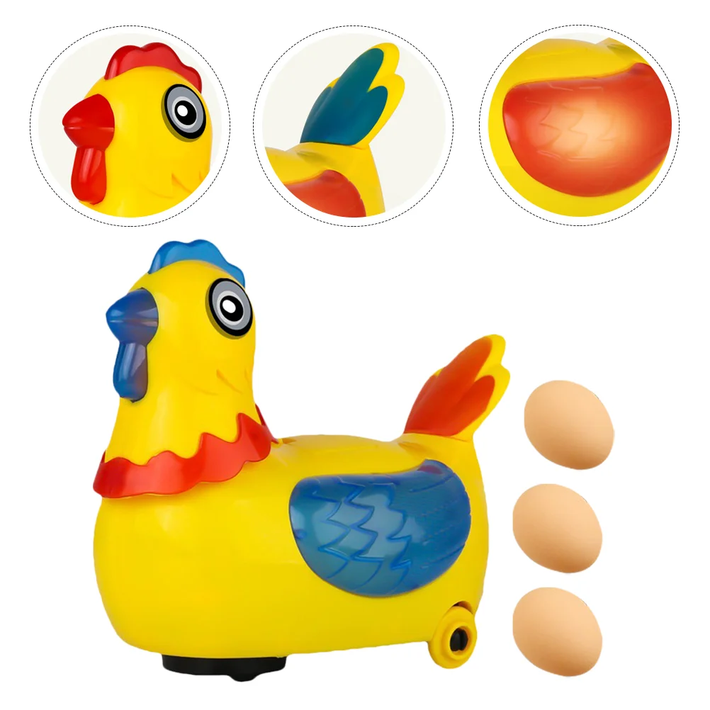 Electric Hen Toy Singing Walking Kids Educational Toys Plastic Chicken and Eggs Lay Laying Funny Baby
Electric Hen Toy Singing Walking Kids Educational Toys Plastic Chicken and Eggs Lay Laying Funny Baby