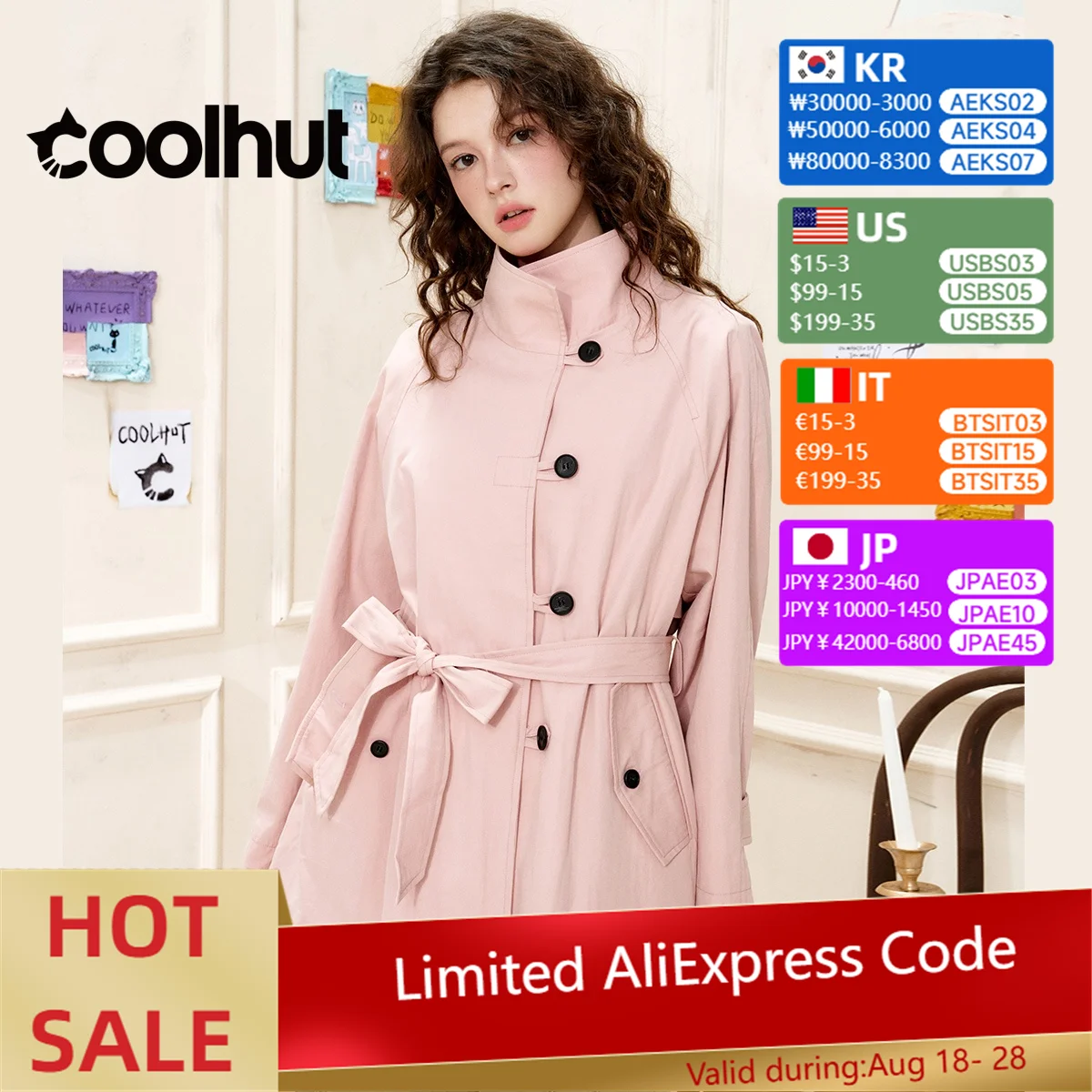 COOLHUT Women's 2025 Classic Belted Trench Coat Mid Length Slim Fit Elegant Fall Jacket Minimalist Style Casual Outerwear
COOLHUT Women's 2025 Classic Belted Trench Coat Mid Length Slim Fit Elegant Fall Jacket Minimalist Style Casual Outerwear