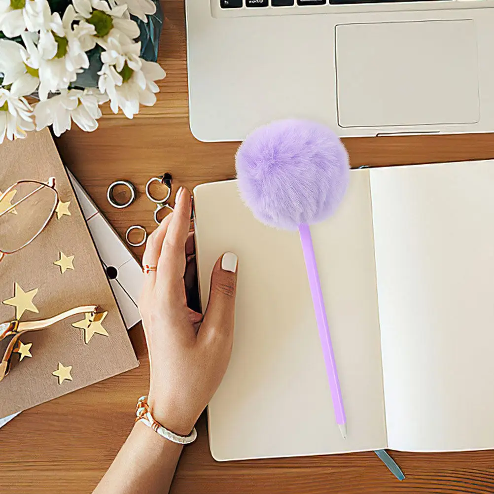 5Pcs Cute Pompom Ballpoint Pens for Students Bright Color Writing Pens School Office Supplies Novelty Fun Pen
5Pcs Cute Pompom Ballpoint Pens for Students Bright Color Writing Pens School Office Supplies Novelty Fun Pen