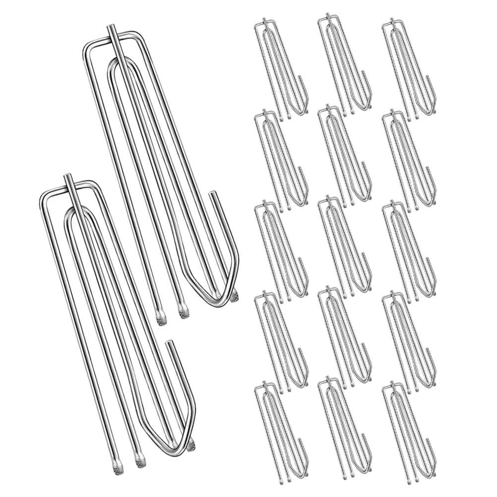 20 Pcs Curtain Hook Classy Hooks Pleater Tape Rod Stainless Steel Drapery Pleats
20 Pcs Curtain Hook Classy Hooks Pleater Tape Rod Stainless Steel Drapery Pleats