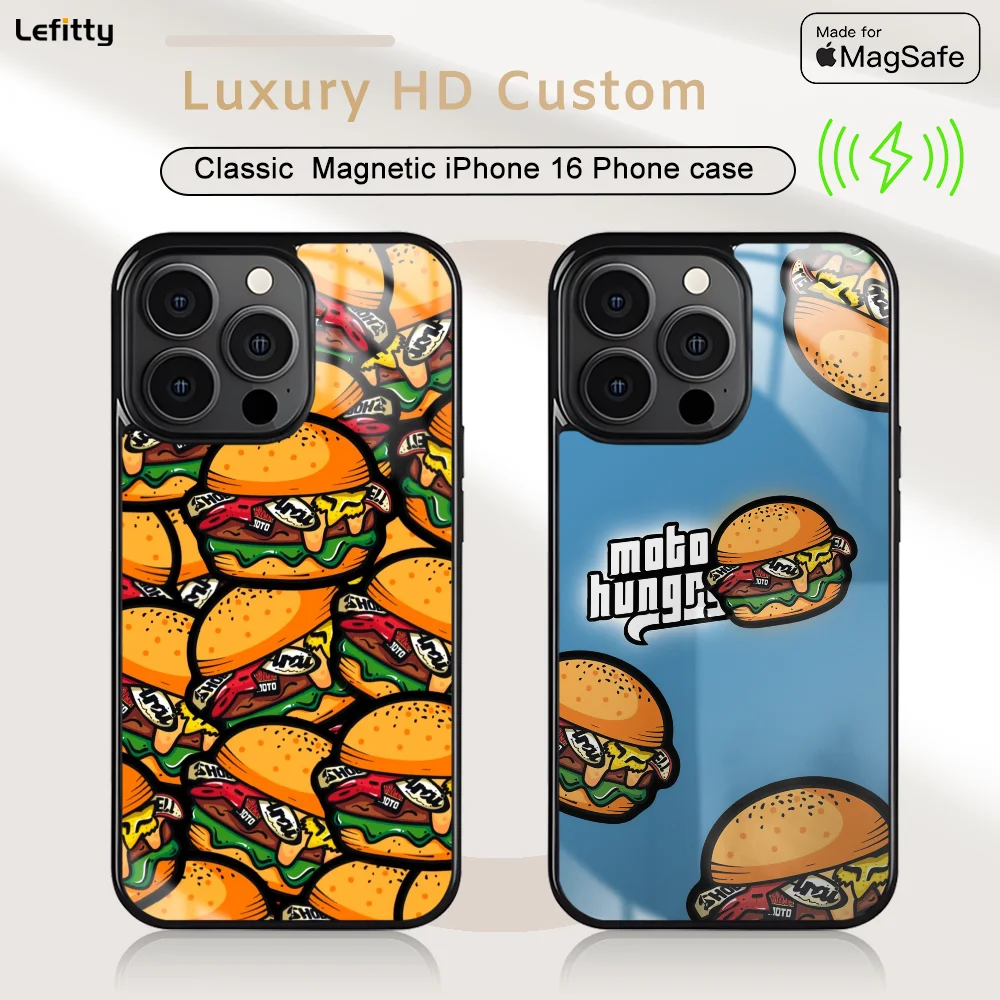 Cute Hamburger Fashion Phone Case For iPhone 16 15 14 13 12 11 Pro Max Plus Mini Magnetic Magsafe Wireless Charging Cover
Cute Hamburger Fashion Phone Case For iPhone 16 15 14 13 12 11 Pro Max Plus Mini Magnetic Magsafe Wireless Charging Cover