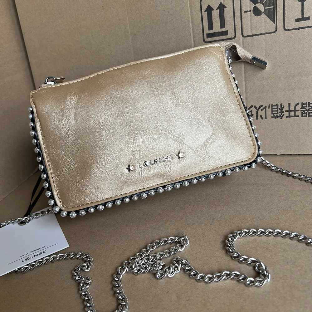 Champagne Color Women Crossbody Bag Beaded Trendy Mobile Phone Bag Square Underarm Bag High Quality Shoulder Bag For Ladies
Champagne Color Women Crossbody Bag Beaded Trendy Mobile Phone Bag Square Underarm Bag High Quality Shoulder Bag For Ladies