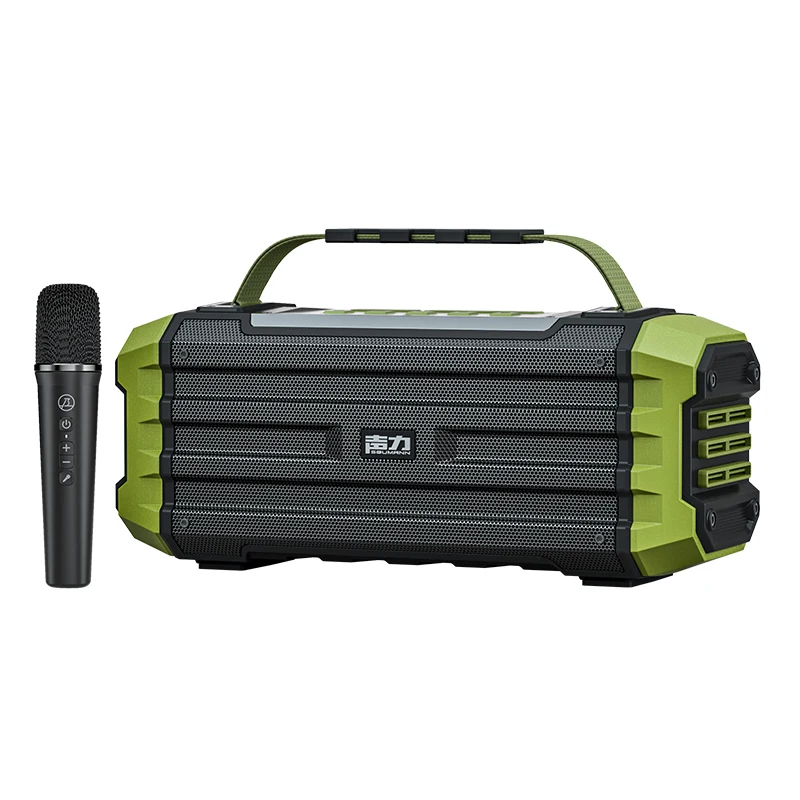 Outdoor Professional Portable Waterproof Wireless Bluetooth Speaker With Wireless UHF Microphone for Party Meeting
Outdoor Professional Portable Waterproof Wireless Bluetooth Speaker With Wireless UHF Microphone for Party Meeting